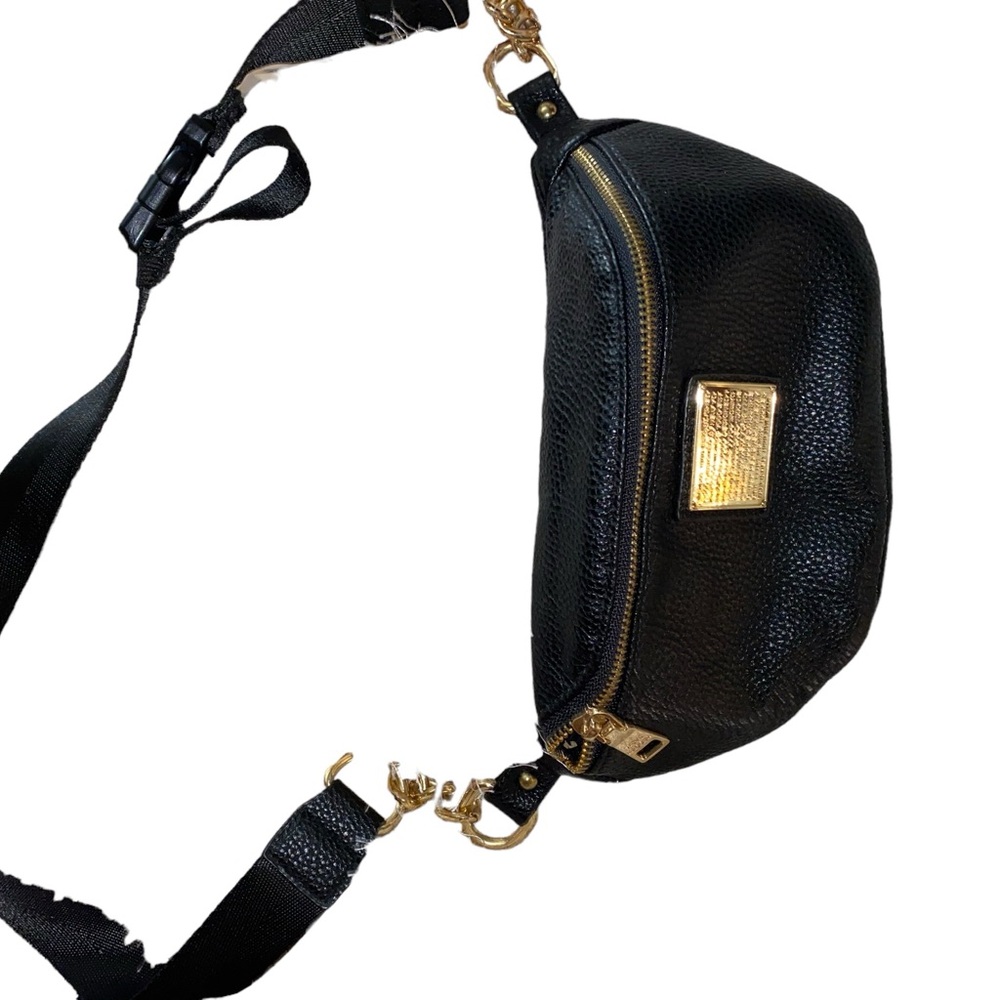 Leather waist pouch